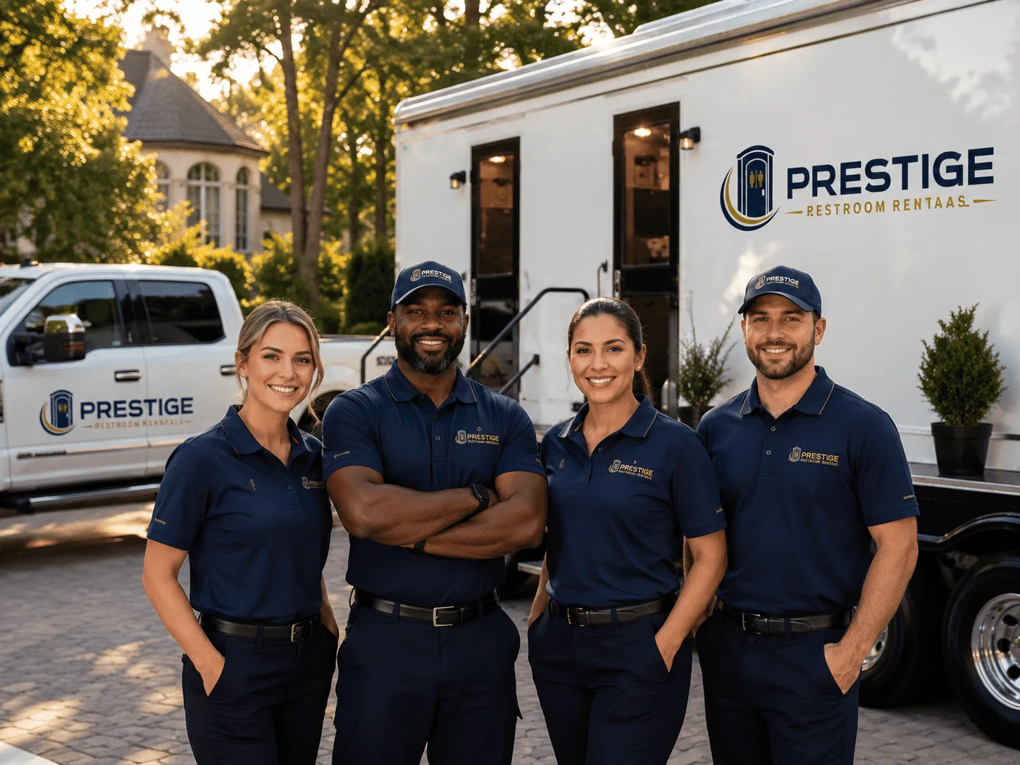 Trusted Luxury Portable Restrooms company in Rosenberg, TX